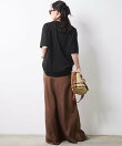 綿100%箔プリントTシャツ<大きいサイズ有>シックスタイル