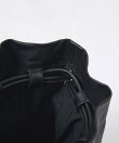 【YArKA/ヤーカ】 スモッキング巾着8角形型底バッグ/本革/巾着【予約】