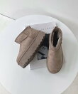 【スタイルアップ】厚底ショートムートンブーツ