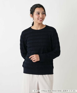 Leilian PLUS HOUSE �Z�[�^�[�yROCHAS Premiere�z �����A���@�v���X�n�E�X �g�b�v�X �j�b�g �s���N �l�C�r�[�y���������z