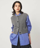 UNITED ARROWS green label relaxing ヘアリー 2WAY ニット ベスト ユナイテッドアローズ グリーンレーベ…