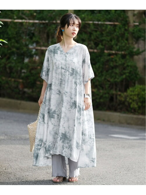 Andj 2wayタイダイ柄vネックワンピース Rakuten Fashion 楽天ファッション 旧楽天ブランドアベニュー Be7441
