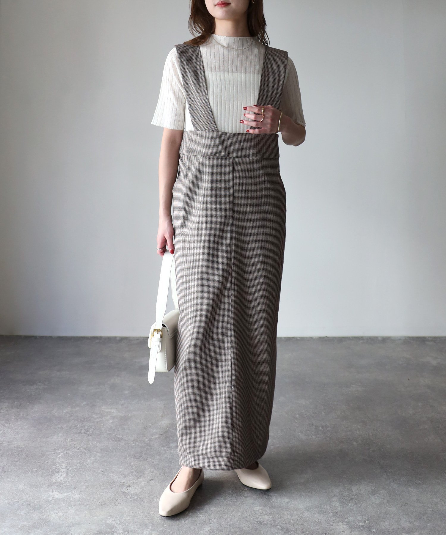 Riberry｜タイトジャンパースカート | Rakuten Fashion(楽天