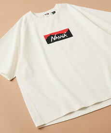 NANGA ECO HYBRID BOX LOGO LOOSE FIT TEE フリークスストア トップス カットソー・Tシャツ グレー ブラック ホワイト ネイビー【送料無料】
