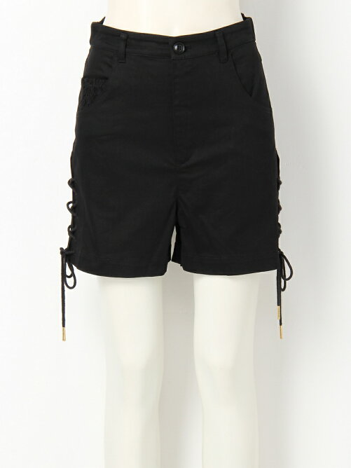 Rienda Suelta 無地レースアップショートパンツ Rakuten Fashion 楽天ファッション 旧楽天ブランドアベニュー U