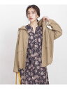 【SALE/10%OFF】nano・universe WEB限定/花粉バリア対応フード ナノユニバース コート/ジャケット ブルゾン ベージュ グレー ネイビー...