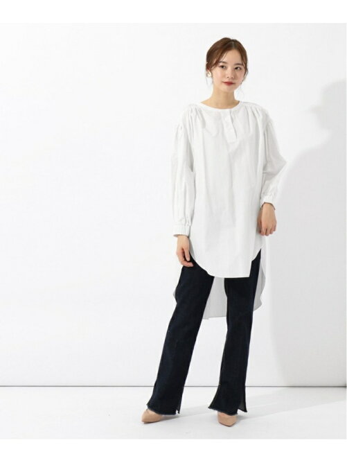 Lasud バックロング ギャザーシャツ Rakuten Fashion 楽天ファッション 旧楽天ブランドアベニュー Cf8442