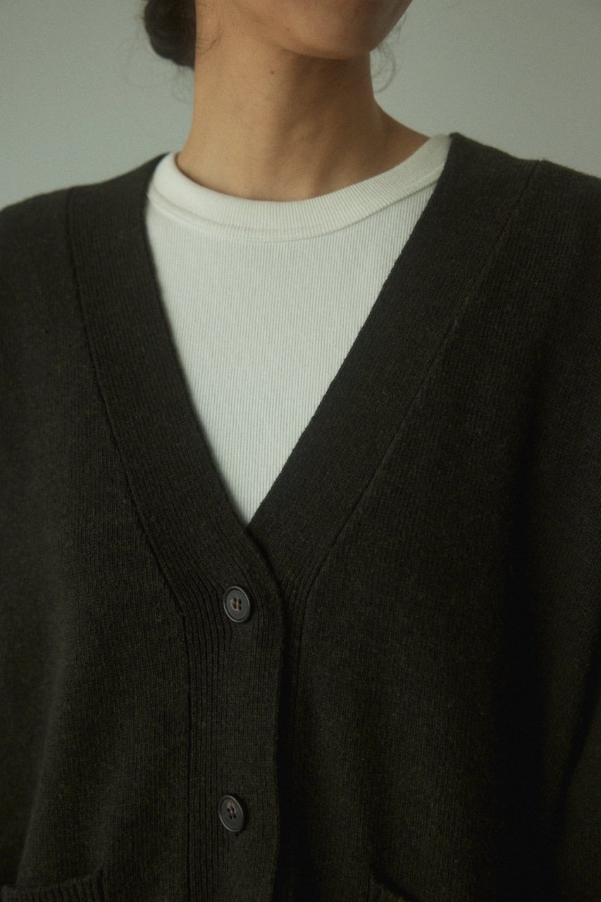 BLACK BY MOUSSY｜loose outlinking cardigan | Rakuten Fashion(楽天