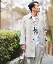 UNITED ARROWS green label relaxing ナイロンオックス ステンカラーコート -撥水- ユナイテッドアローズ グリーンレ…