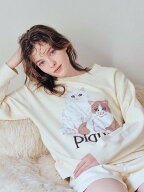 gelato pique エアリーモコロゴ刺繍ショートパンツ ジェラートピケ インナー・ルームウェア その他のイン…