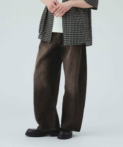 BEAMS HEART MEN �u���X�g �J�[�u���C�h �o�M�[�f�j�� �r�[���X �n�[�g �p���c �W�[���Y�E�f�j���p���c �u���b�N �l�C�r�[�y���������z