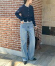 【@sora_522m企画】BASIC STRAIGHT LIGHT DENIM