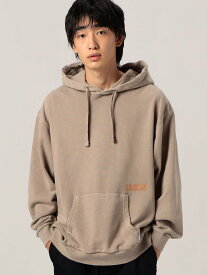 【SALE／80%OFF】ns.b 【NS.B(エヌエスビー)】/ピグメントロゴパーカー ニコル トップス パーカー・フーディー ベージュ ピンク ホワイト グレー ブラック