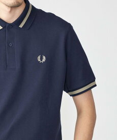 SHIPS 【SHIPS別注】FRED PERRY: イギリス製 M2 シングルライン ポロシャツ 24SS シップス トップス ポロシャツ ネイビー ブラック【送料無料】