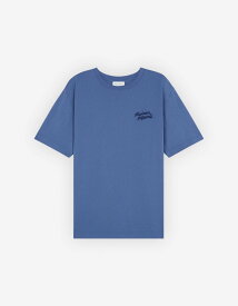 Maison Kitsune MAISON KITSUNE/(M)MAISON KITSUNE HANDWRITING COMFORT T-SHIRT メゾン キツネ トップス カットソー・Tシャツ ブルー ブラック ホワイト【送料無料】