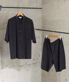 【SALE／52%OFF】GLOBAL WORK 時短スマートシャツSET UP/CLEAN MODE/586572 グローバルワーク トップス シャツ・ブラウス ネイビー ブラック