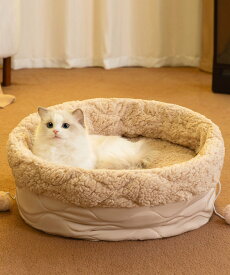 【SALE／10%OFF】aimoha home aimoha home/リバシーブルペットベット アイモハ ペット用品 ペット用ベッド・マット・クッション ベージュ カーキグリーン