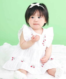 【SALE／20%OFF】SLAP SLIP BABY ピンタックティアードワンピースブルマ付きセットアップベビー(70~80cm) ベベ オンライン ストア マタニティウェア・ベビー用品 ベビートップス ブルー ホワイト