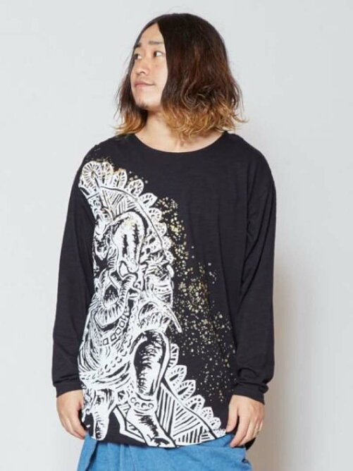 チャイハネ ガネーシャプリントメンズtシャツ Rakuten Fashion 楽天ファッション 旧楽天ブランドアベニュー Ad5444