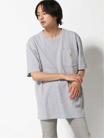 WEGO (M)CARHARTT PocketT(S) ウィゴー カットソー Tシャツ ブラック ネイビー ホワイト レッド グレー【送料無料】