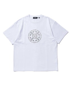 XLARGE CIRCLE ANCIENT FUTURISTIC S/S TEE �G�N�X�g�����[�W �g�b�v�X �J�b�g�\�[�ET�V���c �z���C�g �u���b�N�y���������z
