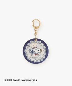 【SALE／30%OFF】Afternoon Tea LIVING ダイカットスライドミラー/PEANUTS アフタヌーンティー・リビング メイク道具・美容器具 手鏡・メイクミラー ネイビー