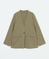 【SALE／50%OFF】a day in the life シボ リラックスジャケット -マシンウォッシャブル・セットアップ対…