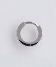 【金属アレルギー対応】ワンタッチメタルフープミニピアス(片耳)/ステンレス