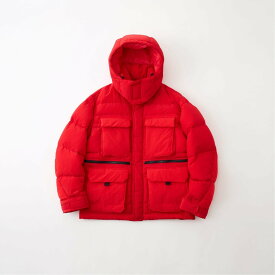 【SALE／40%OFF】White Mountaineering WM×TAION RIPSTOP DOWN JACKET ホワイトマウンテニアリング ジャケット・アウター ダウンジャケット・ダウンベスト ブラック ブラウン レッド【送料無料】