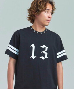 GALLIS ADDICTION GA 13-Football SS Tee(MENS) �W���b�N���[�Y �g�b�v�X �J�b�g�\�[�ET�V���c �z���C�g �u���b�N�y���������z