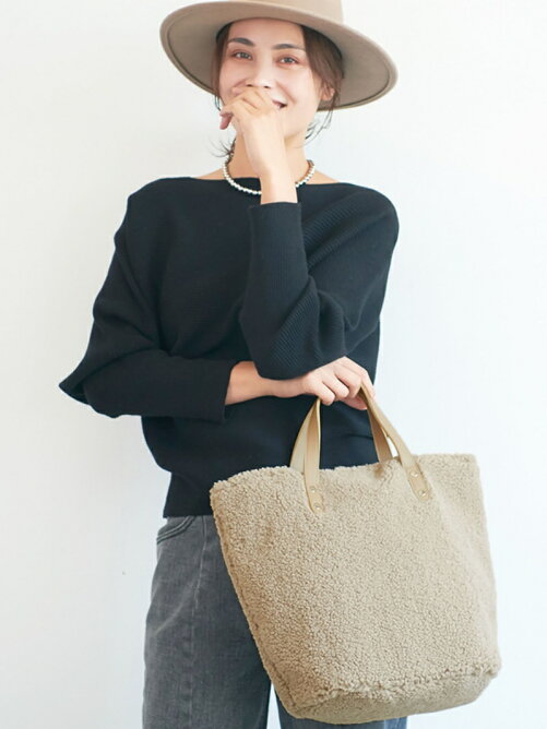 Coca ボアトートバッグ Rakuten Fashion 楽天ファッション 旧楽天ブランドアベニュー T