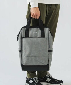 BEAMS HEART MEN �yA4�T�C�Y�Ή��z�|���G�X�e�� �ۑf�� 2WAY �o�b�N�p�b�N �����b�N �r�W�l�X ���d�� 15.5L �r�[���X �n�[�g �o�b�O �����b�N�E�o�b�N�p�b�N �u���b�N �O���[�y���������z