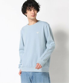 【SALE／30%OFF】GUESS (M)Mini Triangle Logo Sweatshirt ゲス トップス スウェット・トレーナー ブラック ホワイト ブルー【送料無料】