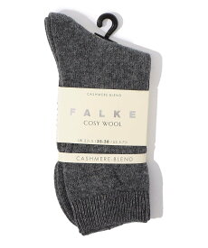 TOMORROWLAND GOODS FALKE COSY WOOL ソックス トゥモローランド 靴下・レッグウェア 靴下 ブラック ホワイト グレー