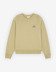 Maison Kitsune MAISON KITSUNE/(M)BOLD FOX HEAD PATCH OVERSIZED SWEATSHIRT メゾン キツネ トップス スウェット・トレーナー ブラック カーキ【送料無料】