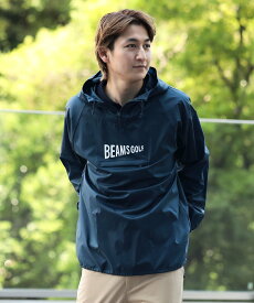 BEAMS GOLF [梅雨対策][レイングッズ][累計4500点越え販売][定番] BEAMS GOLF / 撥水 パッカブル アノラック レイン パーカー 自転車 レインコート アウトドア レジャー 行楽用 ゴルフ 雨対策 ギフト ビームス ゴルフ ジャケット・アウター レインコート ホワイ【送料無料】
