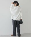 コクーンポンチプルオーバー
