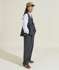 【SALE／41%OFF】FREAK'S STORE 【セットアイテム】LANATEC ベスト セットアップ/ビスチェセット 25AW フリークスストア トップス シャツ・ブラウス グレー ブラック ブラウン【送料無料】