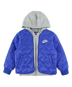 NIKE LbY(105-120cm) AE^[ NIKE(iCL) NKN FLEECE HOODED QUILT JACKET [L[LbY WPbgEAE^[ ̑̃WPbgEAE^[ u[ ubNyz