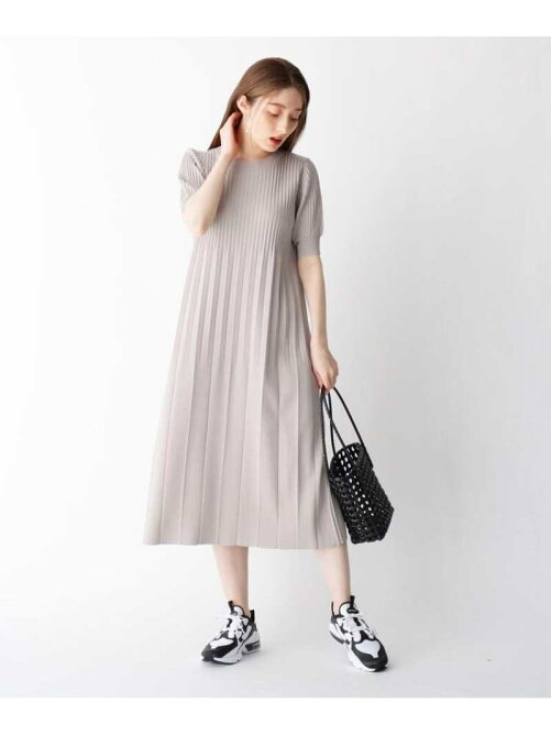 Opaque Clip タックプリーツニットワンピース Rakuten Fashion 楽天ファッション 旧楽天ブランドアベニュー Cw9446