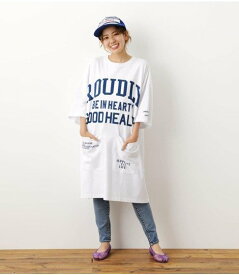 【SALE／30%OFF】RODEO CROWNS WIDE BOWL ポケットTシャツワンピース ロデオクラウンズワイドボウル ワンピース・ドレス ワンピース ホワイト ブラック