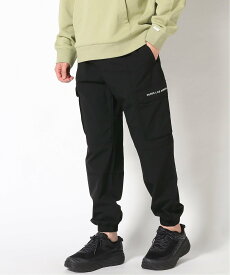 GUESS GUESS ジョガーパンツ (M)Logo Cargo Jogger Pants ゲス パンツ カーゴパンツ ブラック グレー【送料無料】