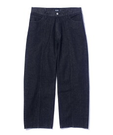 XLARGE PANELED DENIM PANTS エクストララージ パンツ その他のパンツ ブラック ネイビー グレー【送料無料】