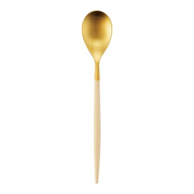 Cutipol 【公式】クチポール ミオ デザートスプーン クチポール 食器・調理器具・キッチン用品 カトラリー ゴールド