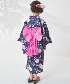 pairmanon 【簡単着付け】ガールズ 2WAY セパレート浴衣 ペアマノン 着物・浴衣・和装小物 浴衣 ホワイト ピンク ネイビー ブラック レッド