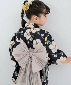 pairmanon 【新色追加】【簡単着付け】ガールズ 2WAY セパレート浴衣 ペアマノン 着物・浴衣・和装小物 浴衣 ホワイト ネイビー ピンク ブラック レッド