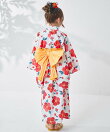 【新色追加】【簡単着付け】ガールズ 2WAY セパレート浴衣