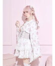 ローズブーケチュールフレア浴衣ドレス