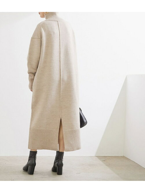 Adam Et Rope Web限定 タートルバックスリットニットワンピース Rakuten Fashion 楽天ファッション 旧楽天ブランドアベニュー 3447