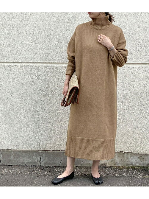 Adam Et Rope Web限定 タートルバックスリットニットワンピース Rakuten Fashion 楽天ファッション 旧楽天ブランドアベニュー 3447